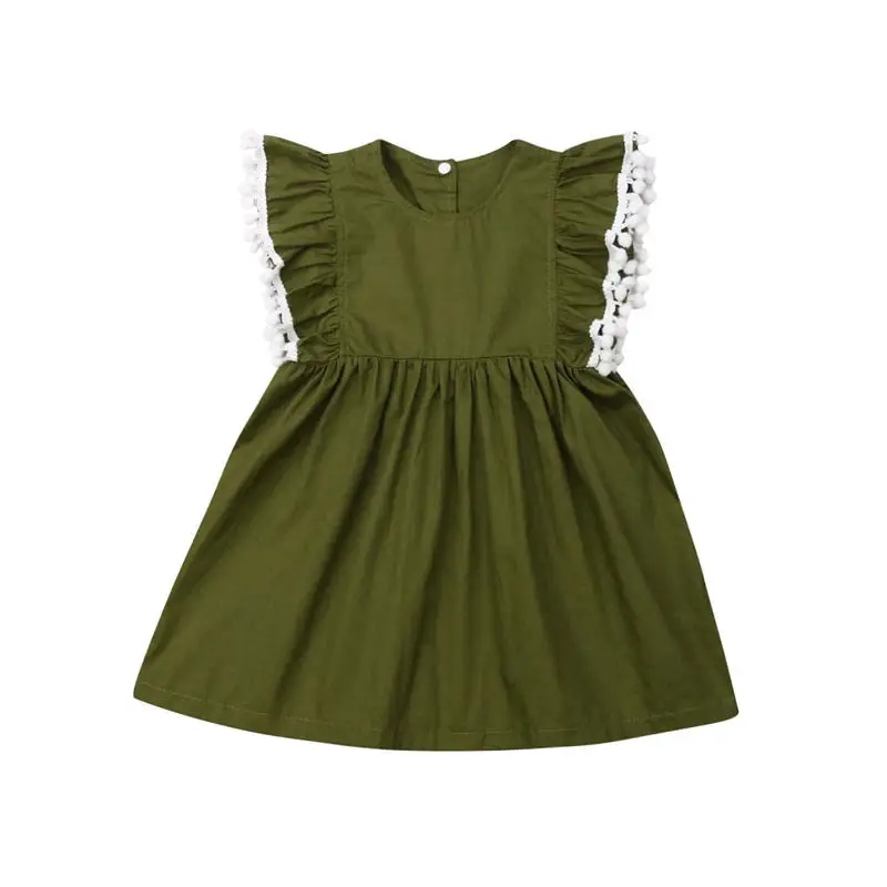 Emmababy Baby Girls Dress Toddler Kids Clothes Solid Green Ruffles Tassel Tutu Dress Baptism Party Wedding Christening Outfit
Emmababy Baby Girls Dress Toddler Kids Clothes Solid Green Ruffles Tassel Tutu Dress Baptism Party Wedding Christening Outfit