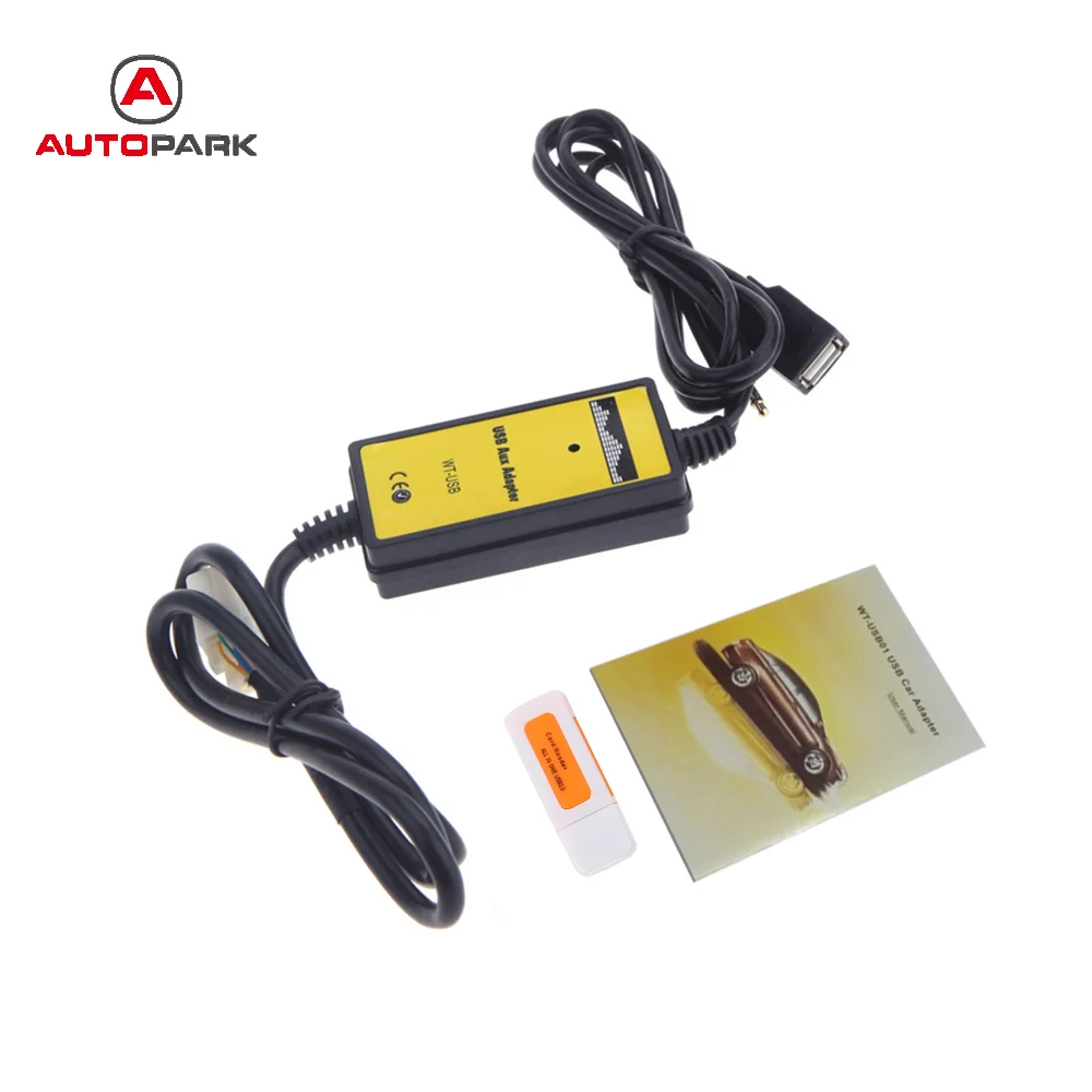 Professional Auto Car USB Aux-in Cable Adapter MP3 Player Radio Interface for Toyota Camry/Corolla/Matrix 2*6Pin Audio AUX Cable
Professional Auto Car USB Aux-in Cable Adapter MP3 Player Radio Interface for Toyota Camry/Corolla/Matrix 2*6Pin Audio AUX Cable