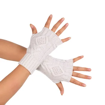 Women Stylish Hand Warmer Winter Gloves Arm Crochet Knitting Faux Wool Mitten Warm Fingerless Glove Gants Femme 7.10 
Women Stylish Hand Warmer Winter Gloves Arm Crochet Knitting Faux Wool Mitten Warm Fingerless Glove Gants Femme 7.10