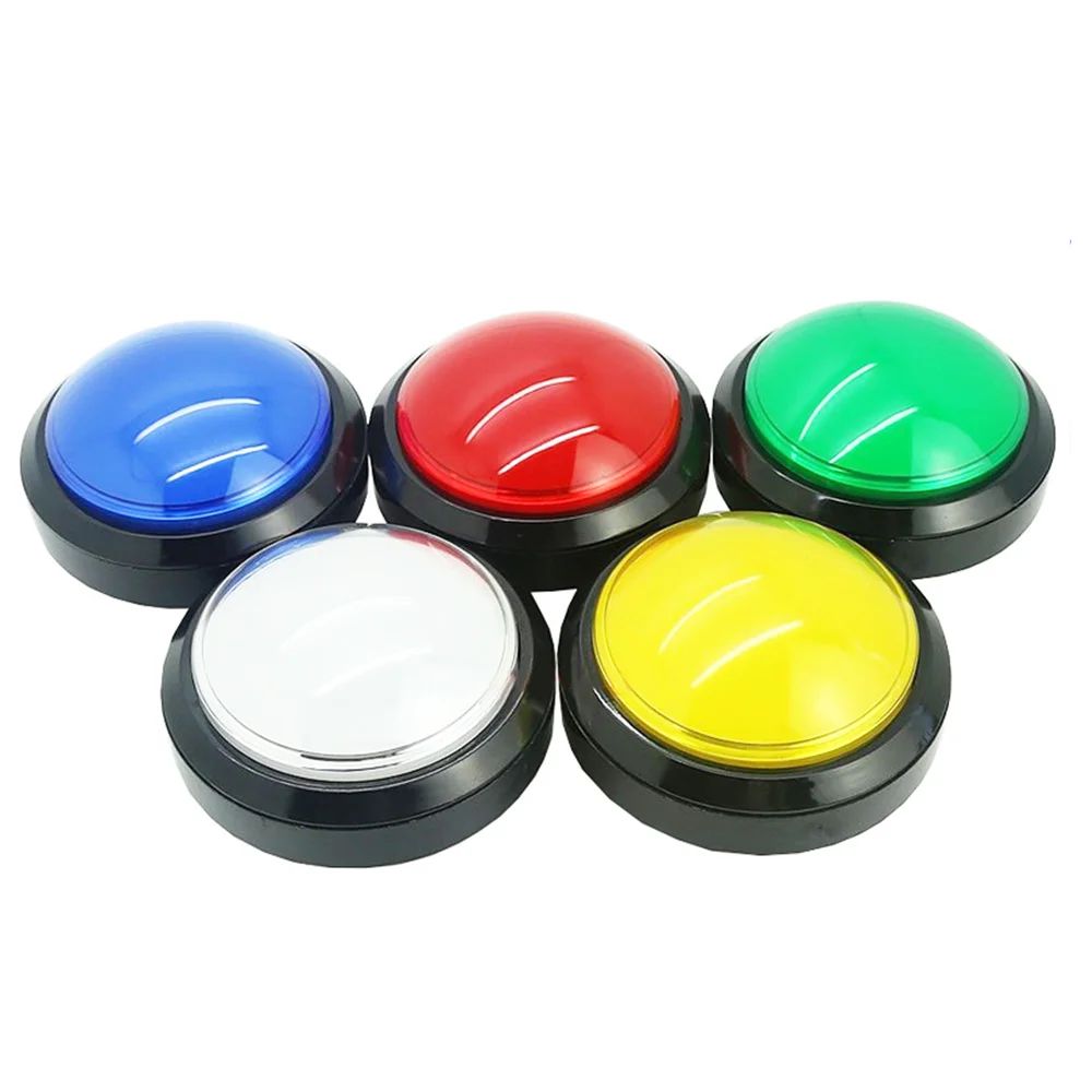 100mm Big Round Push Button LED Illuminated with Microswitch for DIY Arcade Game Machine Parts 5/12V Large Dome Light Switch
100mm Big Round Push Button LED Illuminated with Microswitch for DIY Arcade Game Machine Parts 5/12V Large Dome Light Switch