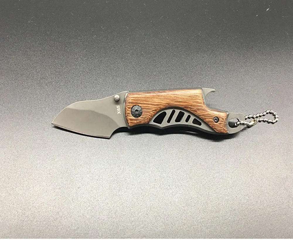 AZRAEL OD157 56HRC Fold Pocket Knife Key Ring Chain Fruit Camping Outdoor Survival EDC Stainless 5Cr13 Blade Knives
AZRAEL OD157 56HRC Fold Pocket Knife Key Ring Chain Fruit Camping Outdoor Survival EDC Stainless 5Cr13 Blade Knives