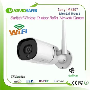 Starlight H.265 1080P Human detection Alarm Wireless Outdoor Bullet Security Network Camera IP Camera Sony IMX307 Onvif
Starlight H.265 1080P Human detection Alarm Wireless Outdoor Bullet Security Network Camera IP Camera Sony IMX307 Onvif