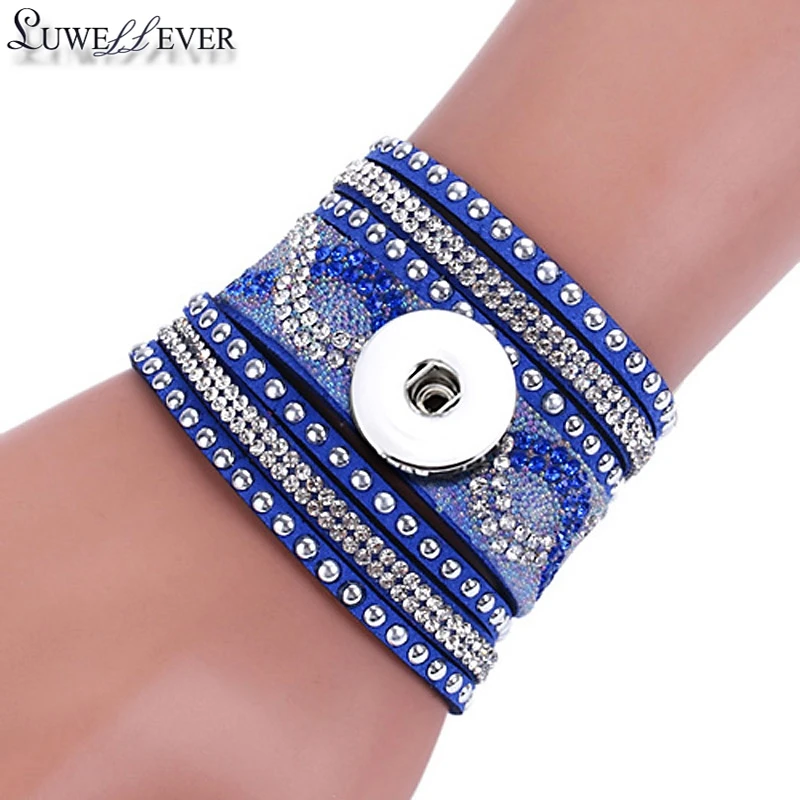 Fashion Interchangeable 077 Crystal Velvet Bracelet 18mm Snap Button Jewelry Charm Bangle For Women Gift Ginger Jewelry
Fashion Interchangeable 077 Crystal Velvet Bracelet 18mm Snap Button Jewelry Charm Bangle For Women Gift Ginger Jewelry