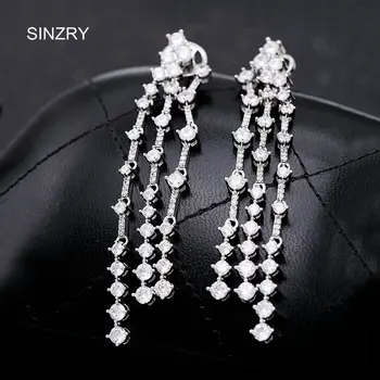 SINZRY New Cubic zirconia brilliant sweety Korean drop earrings lady tassel earrings for bridal Jewelry gift
SINZRY New Cubic zirconia brilliant sweety Korean drop earrings lady tassel earrings for bridal Jewelry gift