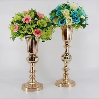 Gold Tabletop Vase Metal Flower Vase Table Centerpiece For Mariage Metal Flowers Vases For Wedding Decoration HP057
Gold Tabletop Vase Metal Flower Vase Table Centerpiece For Mariage Metal Flowers Vases For Wedding Decoration HP057