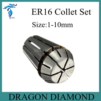 Free Shipping 10pcs ER16 collet set 1 mm to 10 mm for CNC milling machine spindle motor
Free Shipping 10pcs ER16 collet set 1 mm to 10 mm for CNC milling machine spindle motor