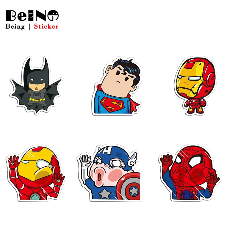 Super Hero Hulk Batman Sticker Spiderman Anime Waterproof Suitcase DIY Laptop Guitar Luggage Skateboard Toy Lovely Stickers QY48
Super Hero Hulk Batman Sticker Spiderman Anime Waterproof Suitcase DIY Laptop Guitar Luggage Skateboard Toy Lovely Stickers QY48