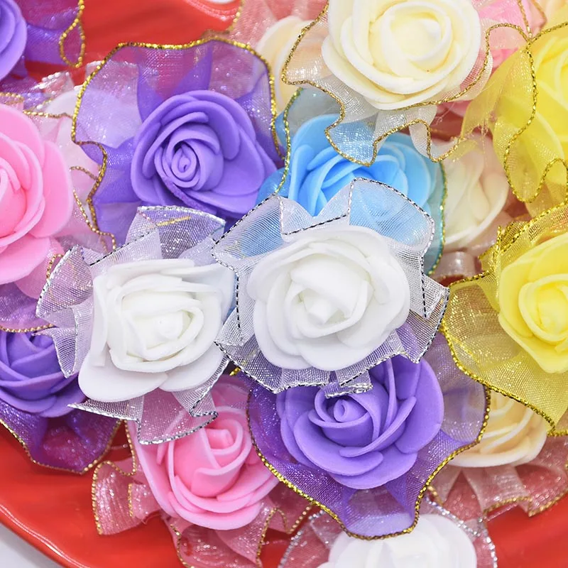 10/20/50Pcs 3.5cm Glitter Rose Head Foam Artificial Flowers Lace Silk Flower Wedding Decor Scrapbooking Craft Wreath Fake Flower
10/20/50Pcs 3.5cm Glitter Rose Head Foam Artificial Flowers Lace Silk Flower Wedding Decor Scrapbooking Craft Wreath Fake Flower