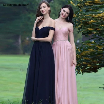 Vestidos para festa de casamento2019 new chiffon crystal Boat Neck short sleeve A line pink navy blue bridesmaid dress long
Vestidos para festa de casamento2019 new chiffon crystal Boat Neck short sleeve A line pink navy blue bridesmaid dress long