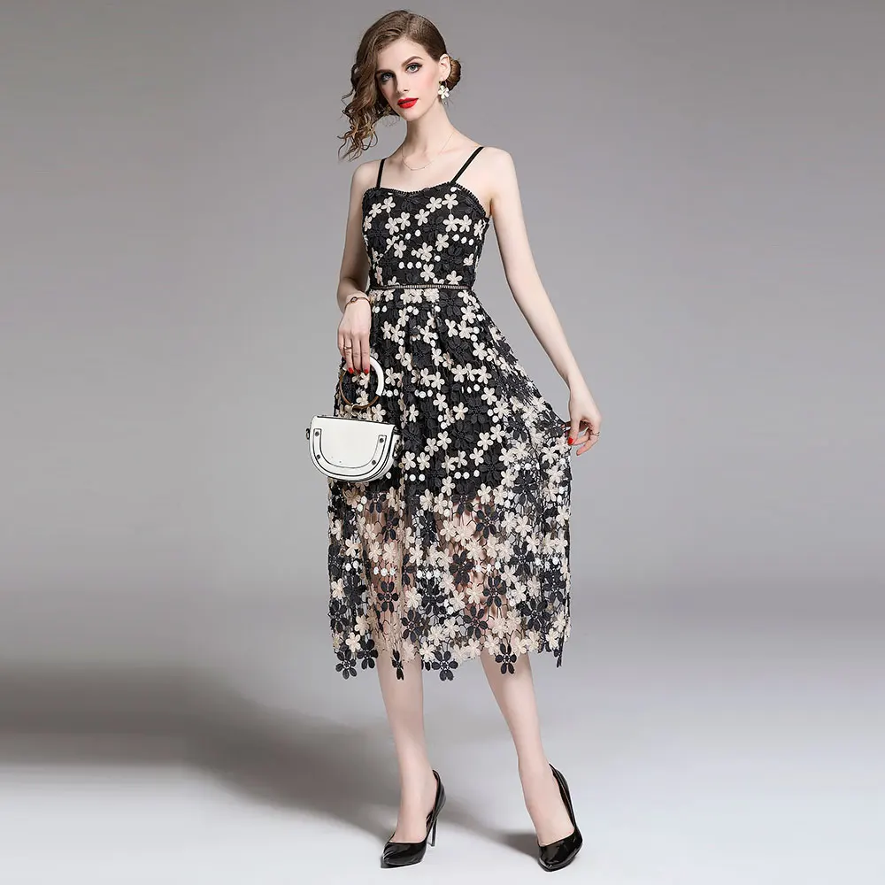 Borisovich Women Summer Casual Lace Long Dress New Brand 2019 Fashion Spaghetti Strap Elegant A-line Ladies Party Dresses N1449
Borisovich Women Summer Casual Lace Long Dress New Brand 2019 Fashion Spaghetti Strap Elegant A-line Ladies Party Dresses N1449