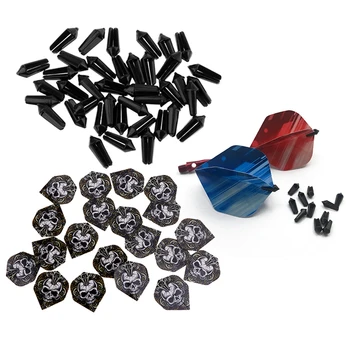 20Pcs Premium Dart Flights Fletches Standard Shape Darts Flight Savers Dart Wing Tail Protector Tip Accessories 
20Pcs Premium Dart Flights Fletches Standard Shape Darts Flight Savers Dart Wing Tail Protector Tip Accessories