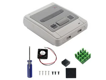 5pcs case +Cooling Fan + Heatsinks Set + Flannel Bag for Raspberry Pi 3B Plus (3B+)/3B
5pcs case +Cooling Fan + Heatsinks Set + Flannel Bag for Raspberry Pi 3B Plus (3B+)/3B