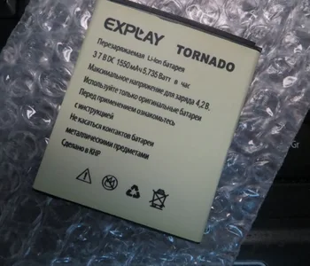 3.8V batteries Rechargeable Li-ion Li-polymer Built-in lithium polymer battery for EXPLAY TORNADO EXPLAY 1550MAH
3.8V batteries Rechargeable Li-ion Li-polymer Built-in lithium polymer battery for EXPLAY TORNADO EXPLAY 1550MAH