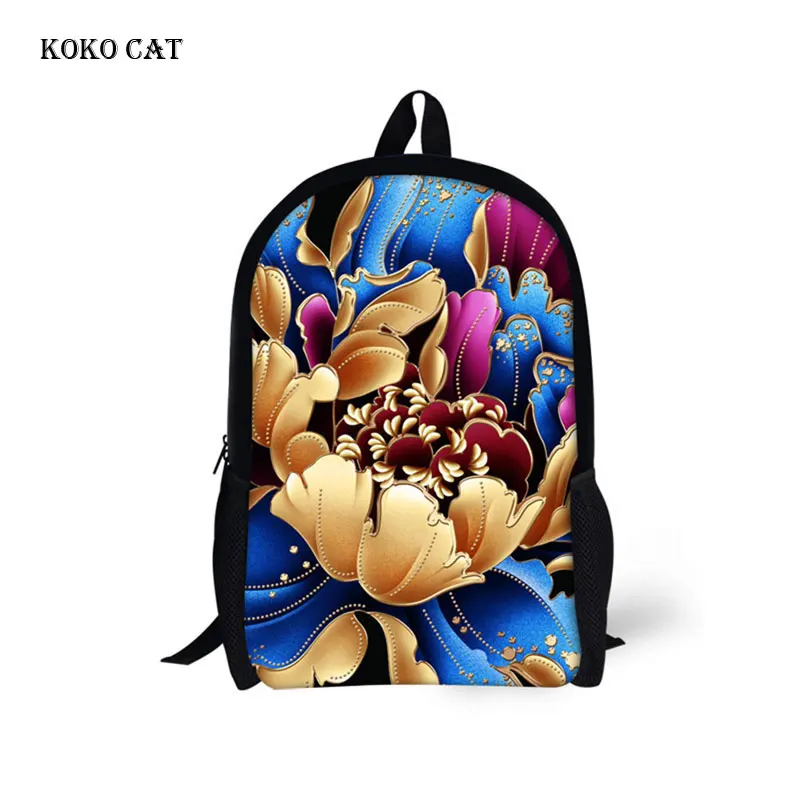 School Backpack Ladies Colorful Flower Prints Bagpack for Females Stylish Floral Bag Large Capacity Mochila Mujer
School Backpack Ladies Colorful Flower Prints Bagpack for Females Stylish Floral Bag Large Capacity Mochila Mujer