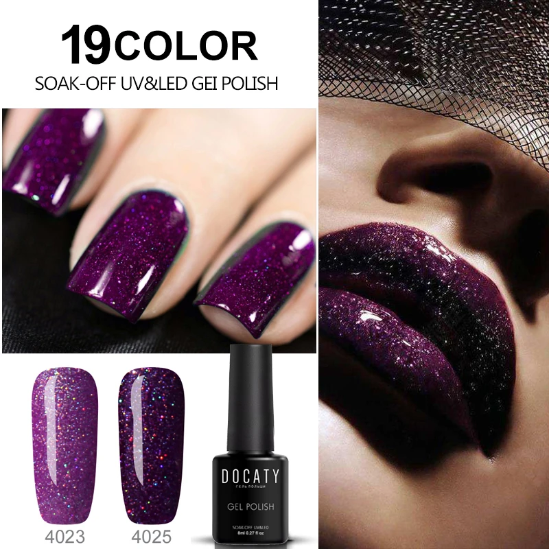 Docaty UV Gel Nails Polish Glitter Neon Gel Polish Soak Off UV Nail Polish Uv Led Permanent Enamels Rainbow Nail Art Primer
Docaty UV Gel Nails Polish Glitter Neon Gel Polish Soak Off UV Nail Polish Uv Led Permanent Enamels Rainbow Nail Art Primer