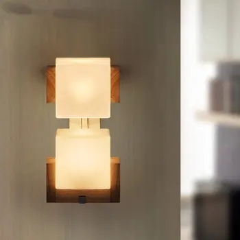 Design sugar shape wood wall lamp modern bedroom bedside aisle wall light oak corridor cafe double oak of sugar light fixtures
Design sugar shape wood wall lamp modern bedroom bedside aisle wall light oak corridor cafe double oak of sugar light fixtures