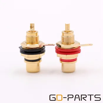 Gold Plated Brass Female RCA Jack Connector Audio Video TV Signal Terminal Socket Panel Chassis Mount Hifi DIY
Gold Plated Brass Female RCA Jack Connector Audio Video TV Signal Terminal Socket Panel Chassis Mount Hifi DIY