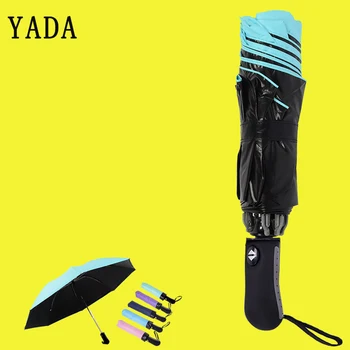 YADA Solid Color Folding Automatic Umbrella For Women Men Anti-UV Rainproof Protection Parasol Rain Sun UV Umbrella Female YD084
YADA Solid Color Folding Automatic Umbrella For Women Men Anti-UV Rainproof Protection Parasol Rain Sun UV Umbrella Female YD084