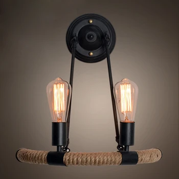 Nordic Hemp Rope Bathroom Wall Lamp American Retro Loft Industrial Decor Wall Light Bedroom Bedside Mirror Lighting Luminaire
Nordic Hemp Rope Bathroom Wall Lamp American Retro Loft Industrial Decor Wall Light Bedroom Bedside Mirror Lighting Luminaire