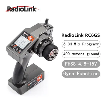 RadioLink RC6GS 2.4G 6CH gun Remote Controller Transmitter FHSS Gyro Function High-voltage FG Receiver 400m distance RC Car Boat
RadioLink RC6GS 2.4G 6CH gun Remote Controller Transmitter FHSS Gyro Function High-voltage FG Receiver 400m distance RC Car Boat