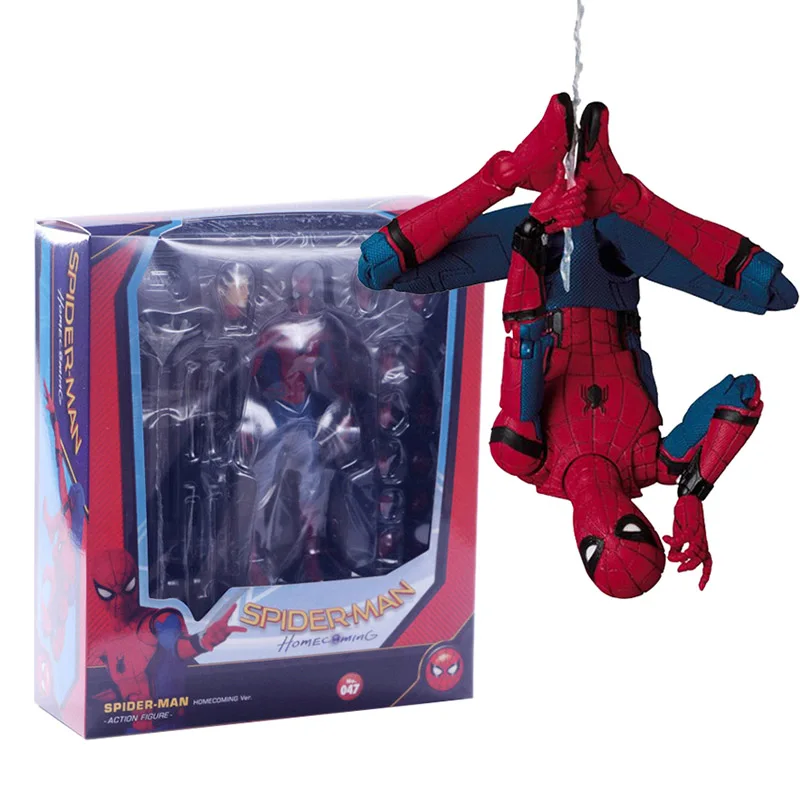 TOFOCO 15cm PVC Spiderman Action Figure Toy Hero Spider Man Figurine Model Anime Movie Figure Collection Toy For Boys In Box
TOFOCO 15cm PVC Spiderman Action Figure Toy Hero Spider Man Figurine Model Anime Movie Figure Collection Toy For Boys In Box