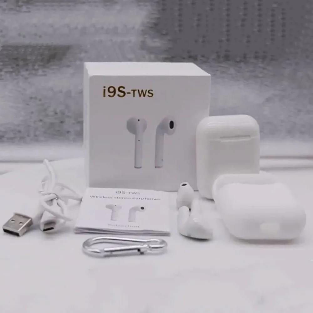 I9S TWS Wireless Earphone Portable Bluetooth Headset Invisible Earbud for iPhone X 8 7 Mobile Android Air pods Xiaomi Headphone
I9S TWS Wireless Earphone Portable Bluetooth Headset Invisible Earbud for iPhone X 8 7 Mobile Android Air pods Xiaomi Headphone