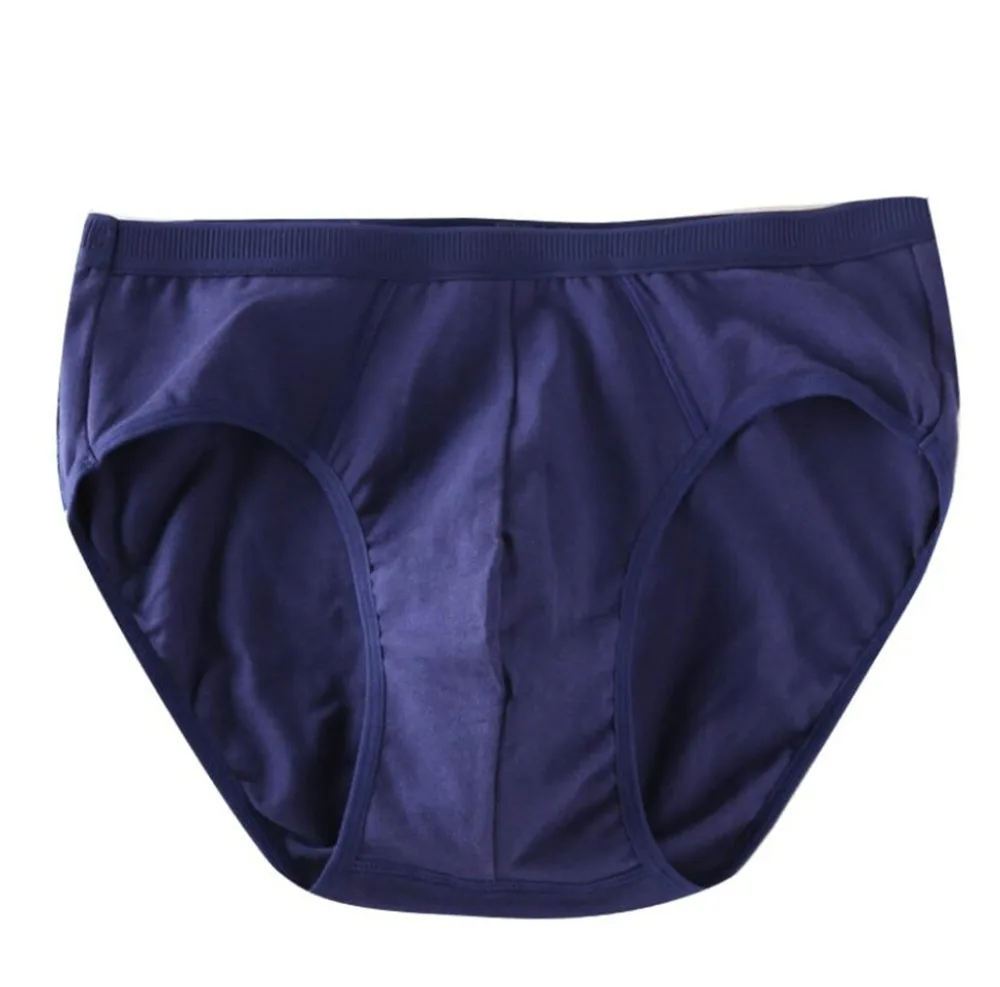 The New classic Wide side Solid color Cotton Men's underwear Mid waist Triangle briefs
The New classic Wide side Solid color Cotton Men's underwear Mid waist Triangle briefs