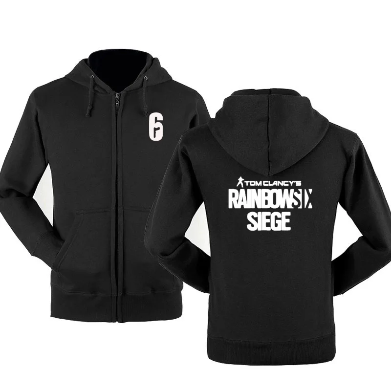 Rainbow six siege Sweatshirt Hoodies Men Hoody Spring Autumn Fleece Cotton Zipper Jacket Hoodie Hip Hop Harajuku Male Clothing
Rainbow six siege Sweatshirt Hoodies Men Hoody Spring Autumn Fleece Cotton Zipper Jacket Hoodie Hip Hop Harajuku Male Clothing