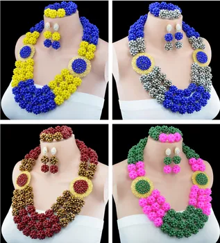 2016 New Arrival Fashion Skeleton Crystal Ball Costume Jewellery Nigerian Wedding African Beads Jewelry Set 10053
2016 New Arrival Fashion Skeleton Crystal Ball Costume Jewellery Nigerian Wedding African Beads Jewelry Set 10053