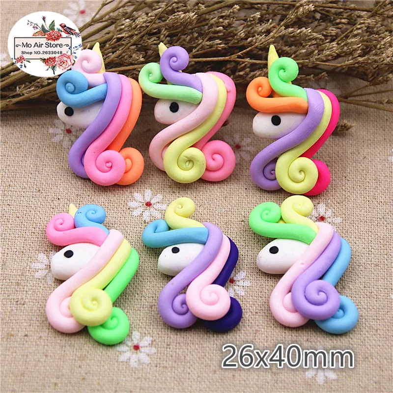 5PCS polymer clay rainbow hand made unicorn Flatback Cabochon Miniature Food Art Supply Decoden Charm DIY Craft
5PCS polymer clay rainbow hand made unicorn Flatback Cabochon Miniature Food Art Supply Decoden Charm DIY Craft