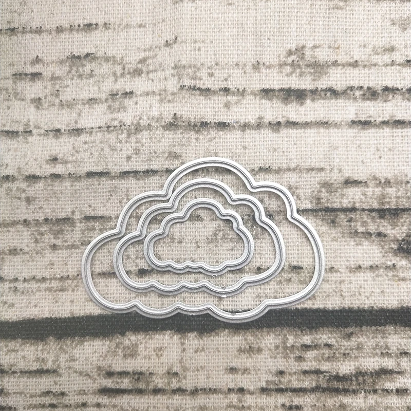 3PCS Cloud frame nesting Metal Cutting Dies knife mold Scrapbook Paper Craft Decoration dies scrapbooking
3PCS Cloud frame nesting Metal Cutting Dies knife mold Scrapbook Paper Craft Decoration dies scrapbooking
