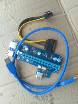Bit Ethernet mining enhanced version of PCIE1x 16x graphics to USB extension cable fire prevention design 50/60CM/1M
Bit Ethernet mining enhanced version of PCIE1x 16x graphics to USB extension cable fire prevention design 50/60CM/1M