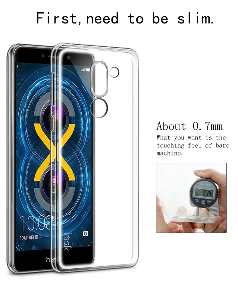 Imak Stealth Soft Case For Huawei Honor 6x Huawei Mate 9 Lite