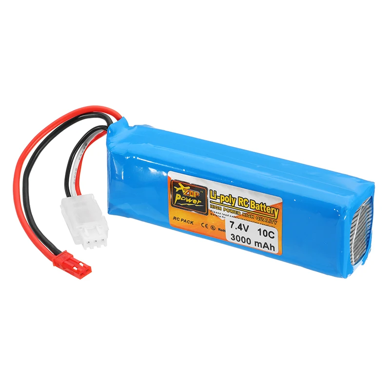 ZOP Power 7.4V 3000mah 10C Lipo Battery Rechargeable For Frsky Taranis X9D Plus Transmitter Remote Controller Spare Parts
ZOP Power 7.4V 3000mah 10C Lipo Battery Rechargeable For Frsky Taranis X9D Plus Transmitter Remote Controller Spare Parts
