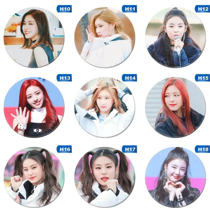 New Fashion KPOP Korean ITZY Mini Album IT'z Different 58mm Round Badge Pins And Brooches For Clothes Hat Backpack
New Fashion KPOP Korean ITZY Mini Album IT'z Different 58mm Round Badge Pins And Brooches For Clothes Hat Backpack