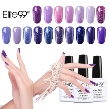 Elite99 10ML Soak Off UV Gel Nail Polish Gorgeous Purple Colors Gel Lak Vernis Semi Permanent Gel Varnishes Nail Glue Gel Polish
Elite99 10ML Soak Off UV Gel Nail Polish Gorgeous Purple Colors Gel Lak Vernis Semi Permanent Gel Varnishes Nail Glue Gel Polish