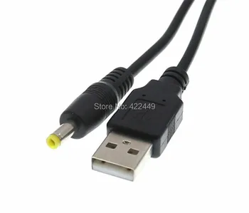 200pcs/lot 5V USB To DC 4.0x1.7 mm USB Power Charging Charger Cable Supply For Sony PSP for Sony PSP1000, PSP2000, PSP3000 BLACK
200pcs/lot 5V USB To DC 4.0x1.7 mm USB Power Charging Charger Cable Supply For Sony PSP for Sony PSP1000, PSP2000, PSP3000 BLACK