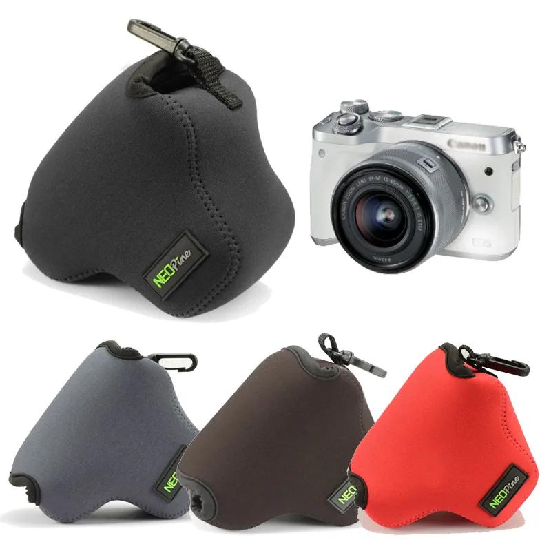 Neoprene Soft Camera Bag Case Cover Pouch for Canon EOS M6 M6 with 15-45mm lens Inner Bag
Neoprene Soft Camera Bag Case Cover Pouch for Canon EOS M6 M6 with 15-45mm lens Inner Bag