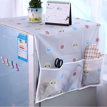 Practical Dust Proof Refrigerator Cover with 6 Pockets Storage Bag Holder Household Washing Machine Cover Kitchen Tools
Practical Dust Proof Refrigerator Cover with 6 Pockets Storage Bag Holder Household Washing Machine Cover Kitchen Tools