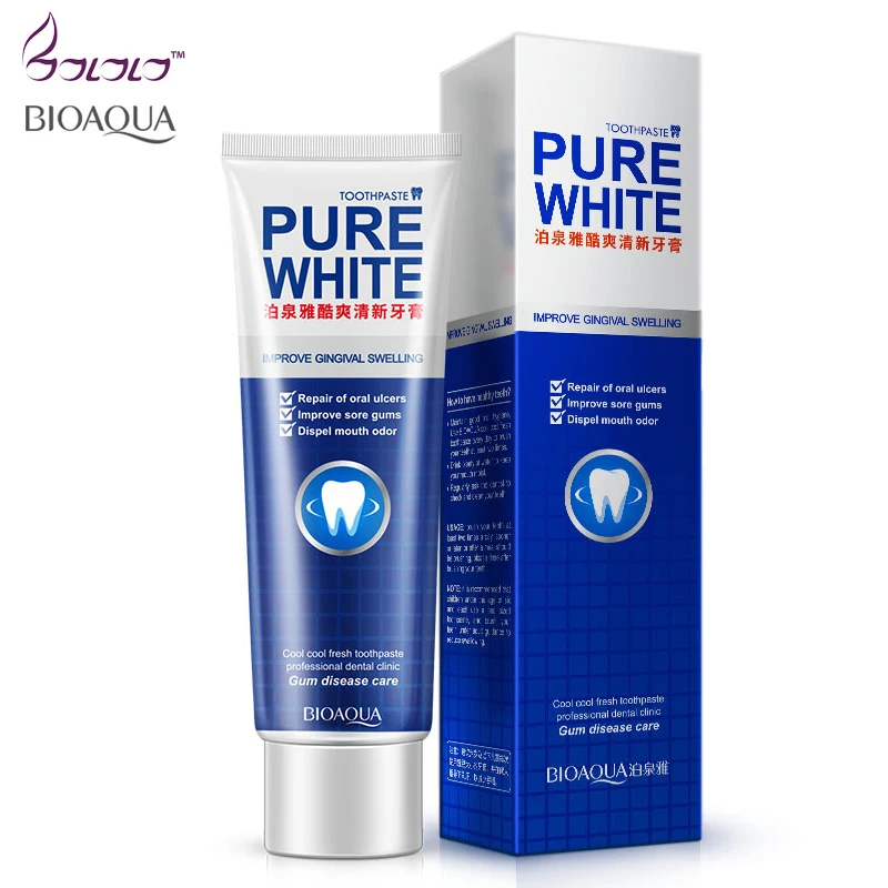 BIOAQUA Brand 120g Toothpaste Fresh Cranberry Bleaching Remove Yellow Spots Unpleasant Odor Iz Mouth And Improve Gum Bleeding
BIOAQUA Brand 120g Toothpaste Fresh Cranberry Bleaching Remove Yellow Spots Unpleasant Odor Iz Mouth And Improve Gum Bleeding