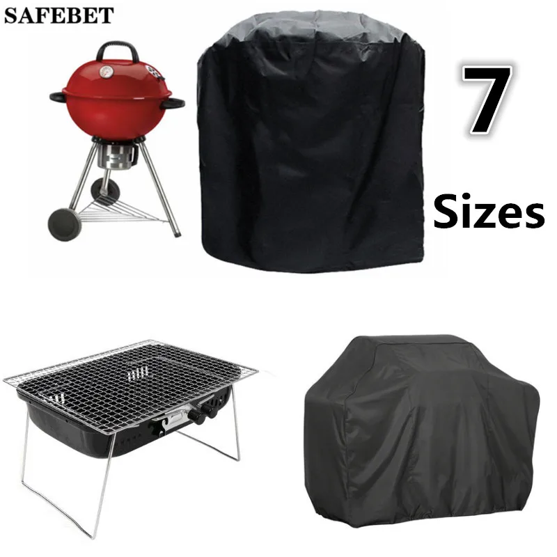 Waterproof BBQ Grill Barbeque Cover Outdoor Rain Black Barbacoa Anti Dust Protector Round Gas Charcoal Electric Barbe 7 Sizes
Waterproof BBQ Grill Barbeque Cover Outdoor Rain Black Barbacoa Anti Dust Protector Round Gas Charcoal Electric Barbe 7 Sizes