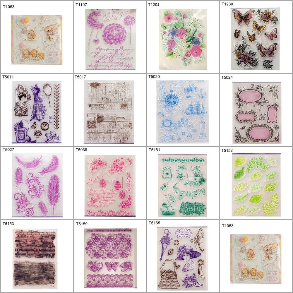 Scrapbook Transparent Silicone Rubber Stamp Lot Handmade DIY Album Decoration Seal Embossing Die Embossed Carbon Steel Mold
Scrapbook Transparent Silicone Rubber Stamp Lot Handmade DIY Album Decoration Seal Embossing Die Embossed Carbon Steel Mold