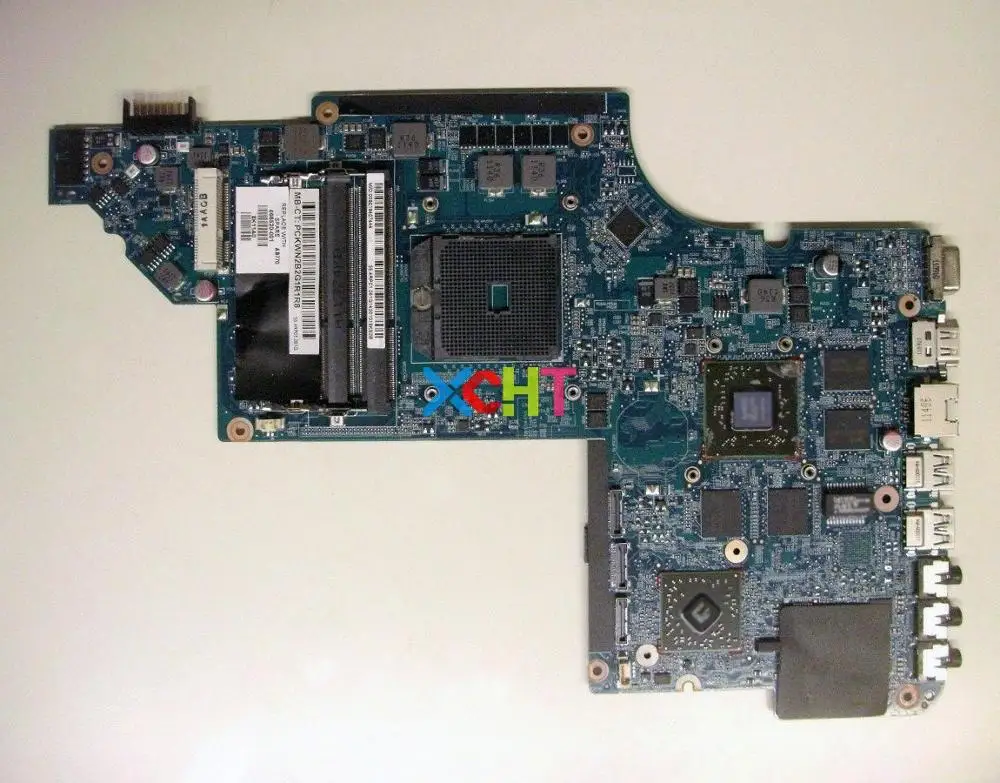 XCHT for HP Pavilion DV7 DV7-6000 Series 666520-001 A70M HD6750/1G Laptop Motherboard Mainboard Tested & Working Perfect
XCHT for HP Pavilion DV7 DV7-6000 Series 666520-001 A70M HD6750/1G Laptop Motherboard Mainboard Tested & Working Perfect
