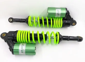 RFY 2 pcs Universal 350mm Shock Absorbers for Honda Yamaha Suzuki Kawasaki Dirt bikes Gokart ATV Motorcycle and Black&green
RFY 2 pcs Universal 350mm Shock Absorbers for Honda Yamaha Suzuki Kawasaki Dirt bikes Gokart ATV Motorcycle and Black&green