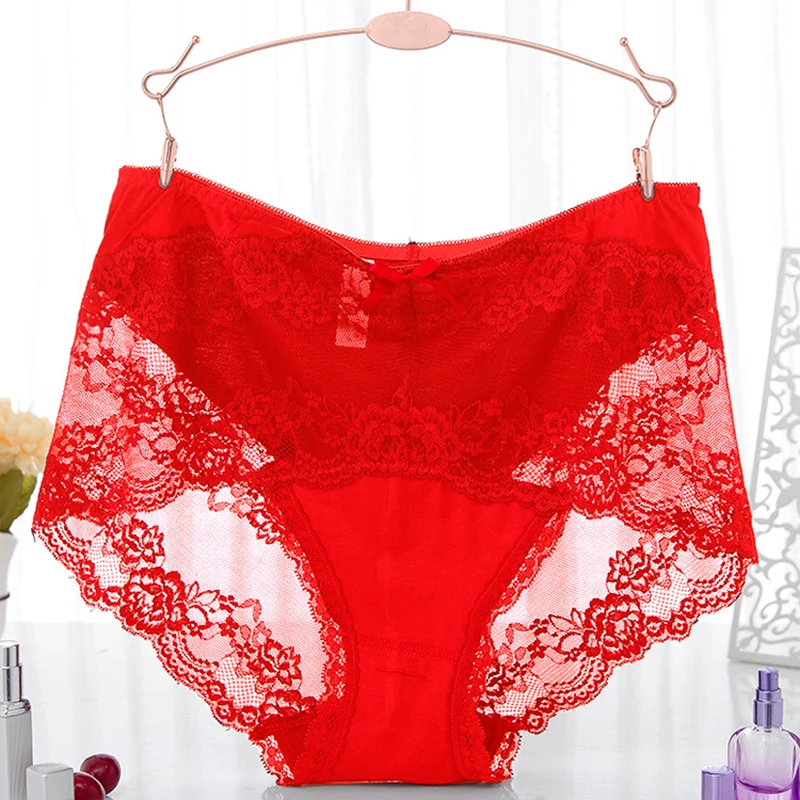 Plus Size Women Panties with High Waist Underwear Ladies Big Size Briefs Large Size Transparent Sexy Lace Panties Female 4XL
Plus Size Women Panties with High Waist Underwear Ladies Big Size Briefs Large Size Transparent Sexy Lace Panties Female 4XL
