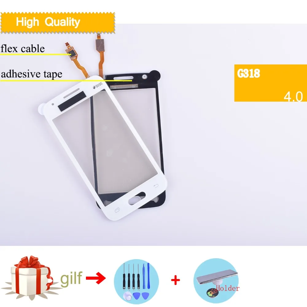 Touch Panel for Samsung Galaxy SM-G318H G318h G318 Touch Screen Digitizer Sensor Front Glass Lens Panel Replacement black white
Touch Panel for Samsung Galaxy SM-G318H G318h G318 Touch Screen Digitizer Sensor Front Glass Lens Panel Replacement black white