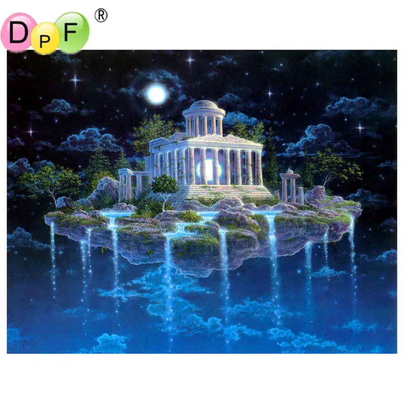 DPF 5D DIY Diamond Falls villa Handmade Diamont Painting Cross Stitch Kits Diamond Embroidery Rhinestone painting
DPF 5D DIY Diamond Falls villa Handmade Diamont Painting Cross Stitch Kits Diamond Embroidery Rhinestone painting