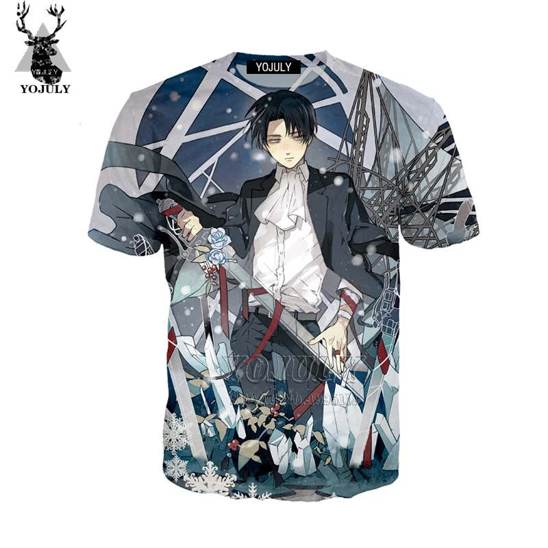 YOJULY 3D Print Women Men Anime Attack on Titan Levi Ackerman T-shirt/Tshirt/Sweatshirt/Hooded hoodies/Zipper Jacket Coat A284
YOJULY 3D Print Women Men Anime Attack on Titan Levi Ackerman T-shirt/Tshirt/Sweatshirt/Hooded hoodies/Zipper Jacket Coat A284
