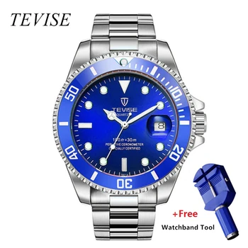 relojo mascuino TEVISE Quartz Men Watch Calendar Luxury Waterproof Watches Man Business Watch Wrist Stainless Steel Mens Watches
relojo mascuino TEVISE Quartz Men Watch Calendar Luxury Waterproof Watches Man Business Watch Wrist Stainless Steel Mens Watches