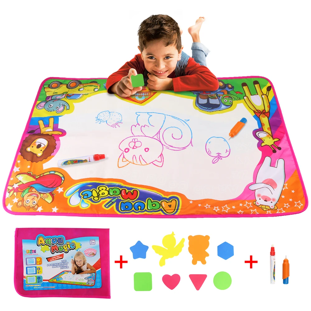 Kids Drawing Book Reusable Magic Water Picture Coloring Album Kid Early Learning Toy Baby Paintings Educational Toys Board Game
Kids Drawing Book Reusable Magic Water Picture Coloring Album Kid Early Learning Toy Baby Paintings Educational Toys Board Game